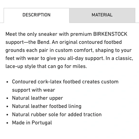 Birkenstock Bend White Leather Sneakers Size 10/41 - Picture 4 of 10